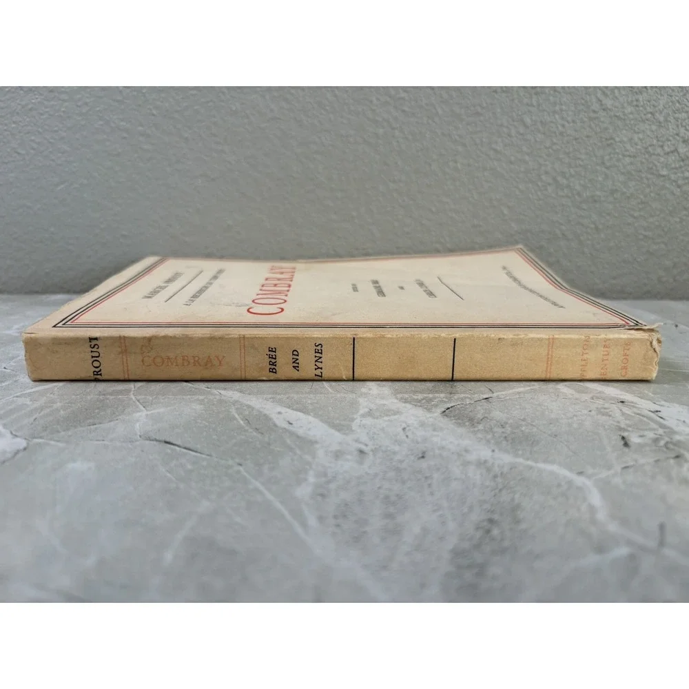 Combray in French by Proust‎ (1952, Trade Paperback) - GOOD